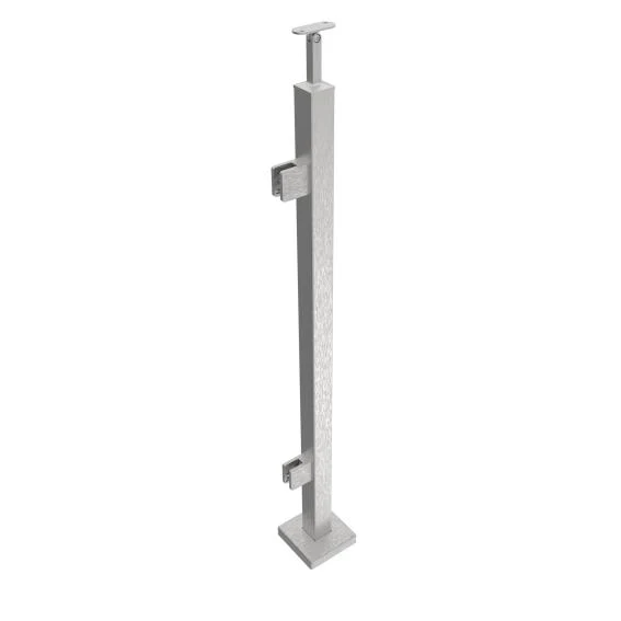 Stainless steel pole, VK-straight, left AISI304, 4