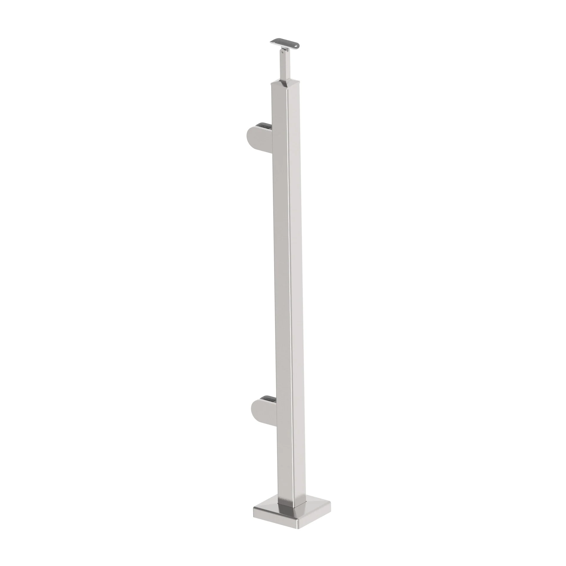 Stainless steel pole, VK-straight, left AISI304, 4