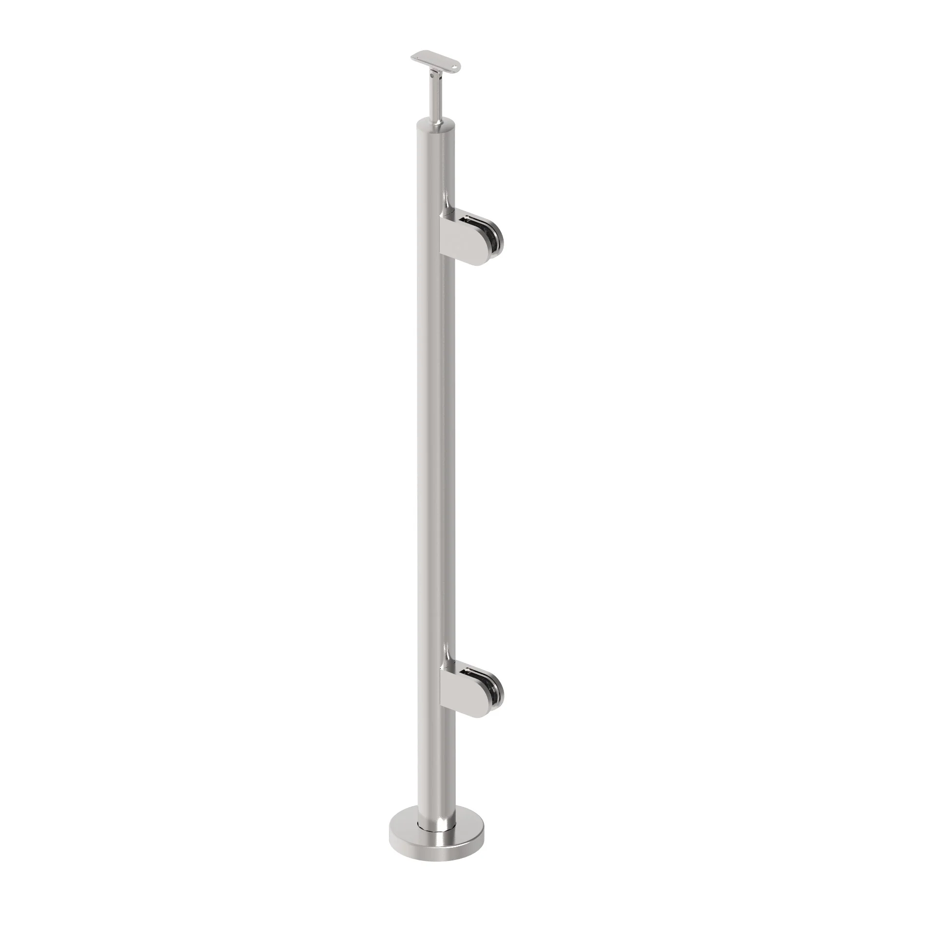 Stainless steel pole, VK-straight, right AISI304,