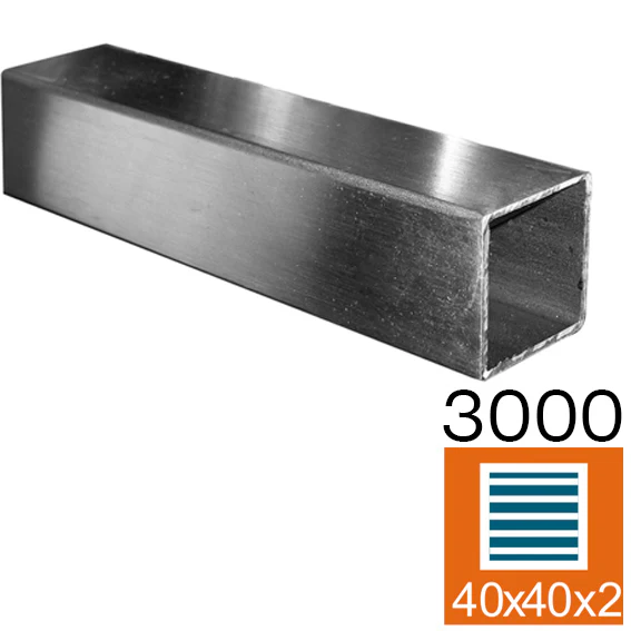 Stainless steel square profile - Image 2