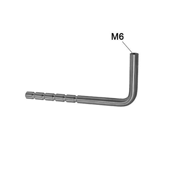 Stainless steel wall-mounted handrail bracket - Image 2