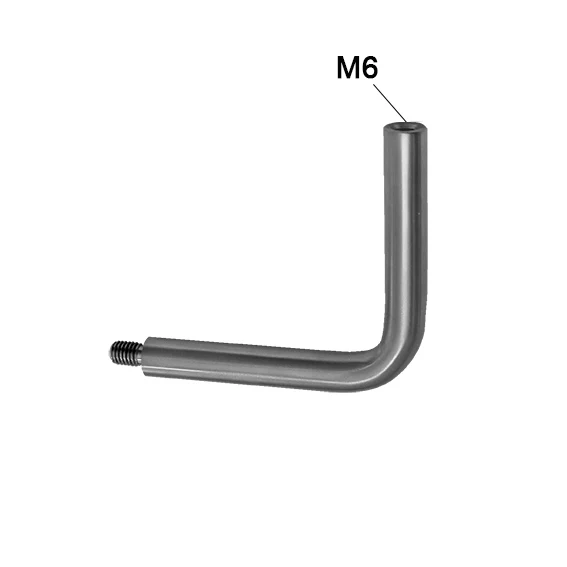 Stainless steel wall-mounted handrail bracket - Image 2