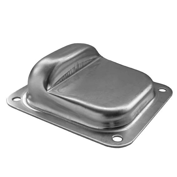 Stop center fixed Zn, 158x138x50mm for swing gate - Image 2