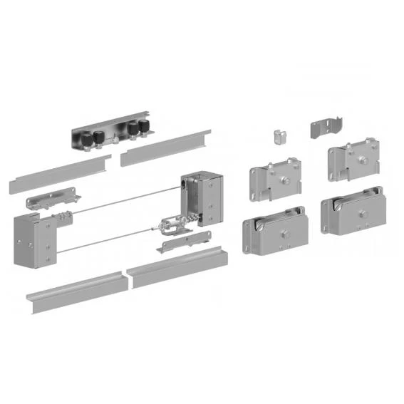 Telescopic system for cantilever gates, max 8m