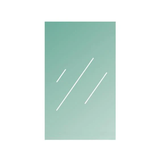 Tempered laminated glass, clear