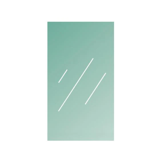 Tempered laminated glass, clear