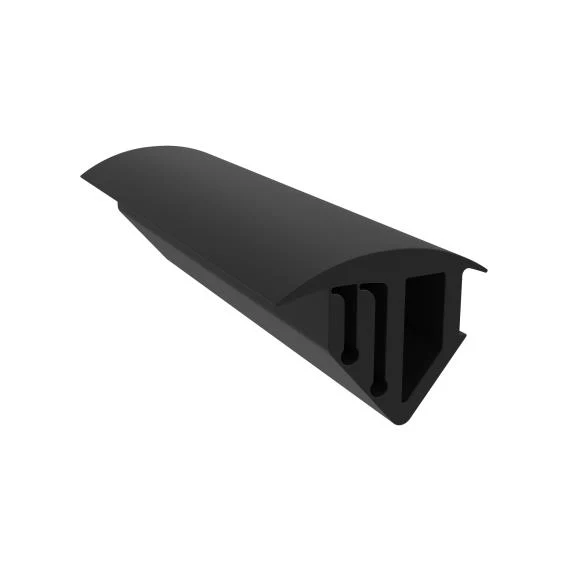 Rubber seal between the glasses, black