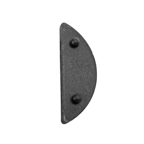 Rubber inlay for glass clamp