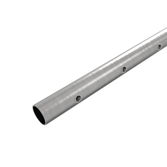 Brushed pipe AISI304,0D42,4x2/15xd12,5/L1980