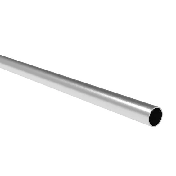 Pipe, sutured, brushed