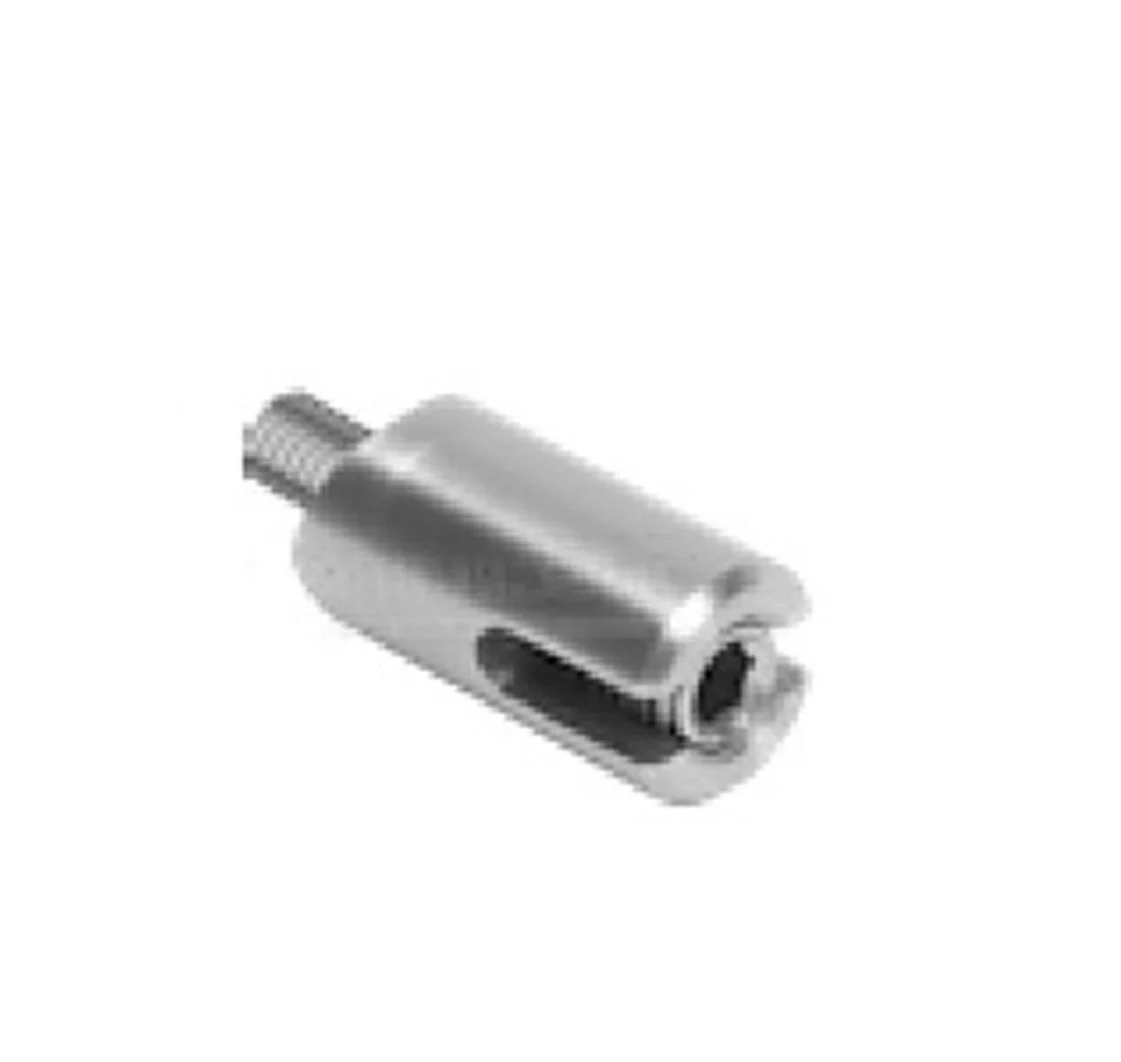 Inox cable clamp