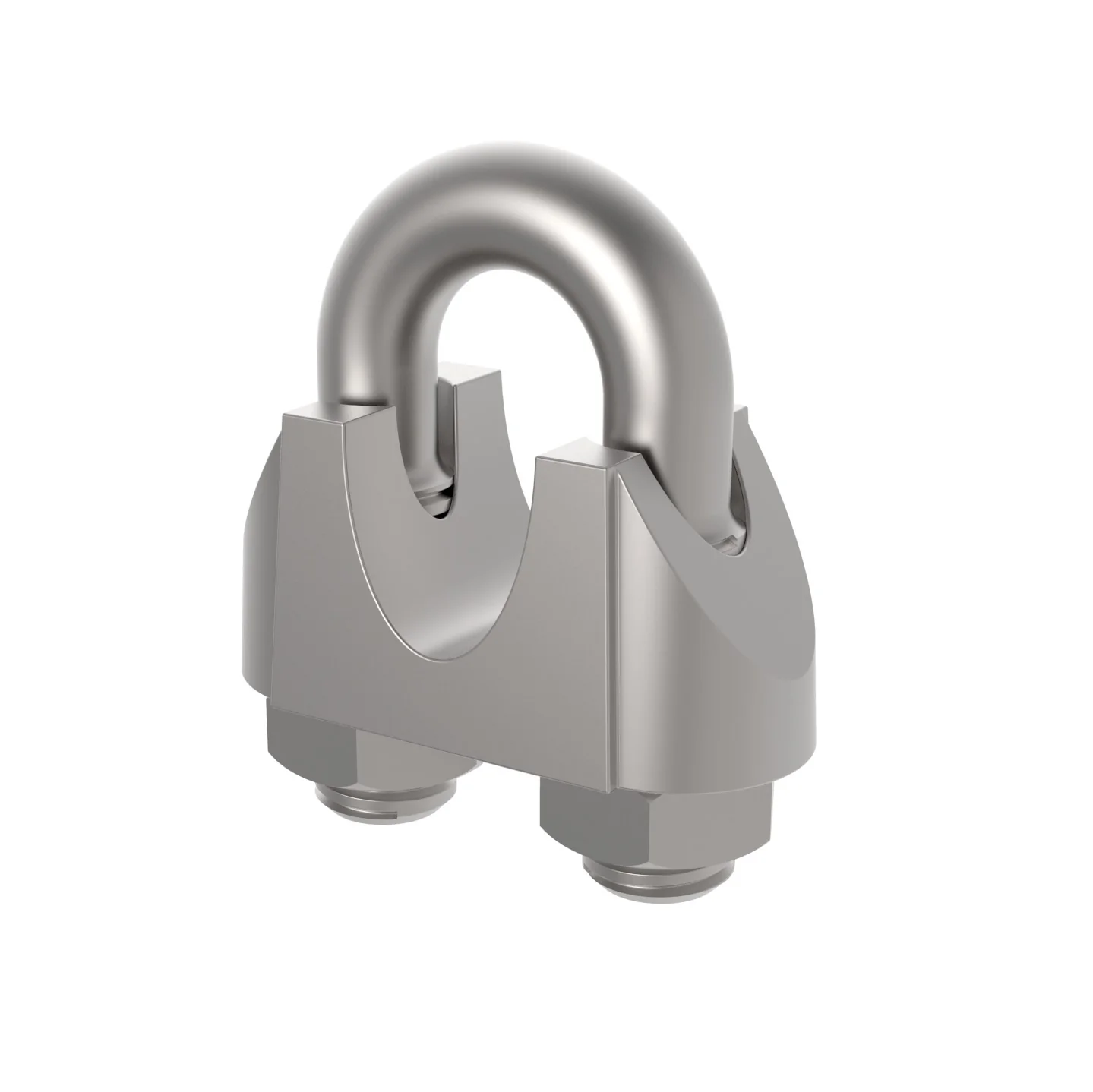 Inox cable clamp