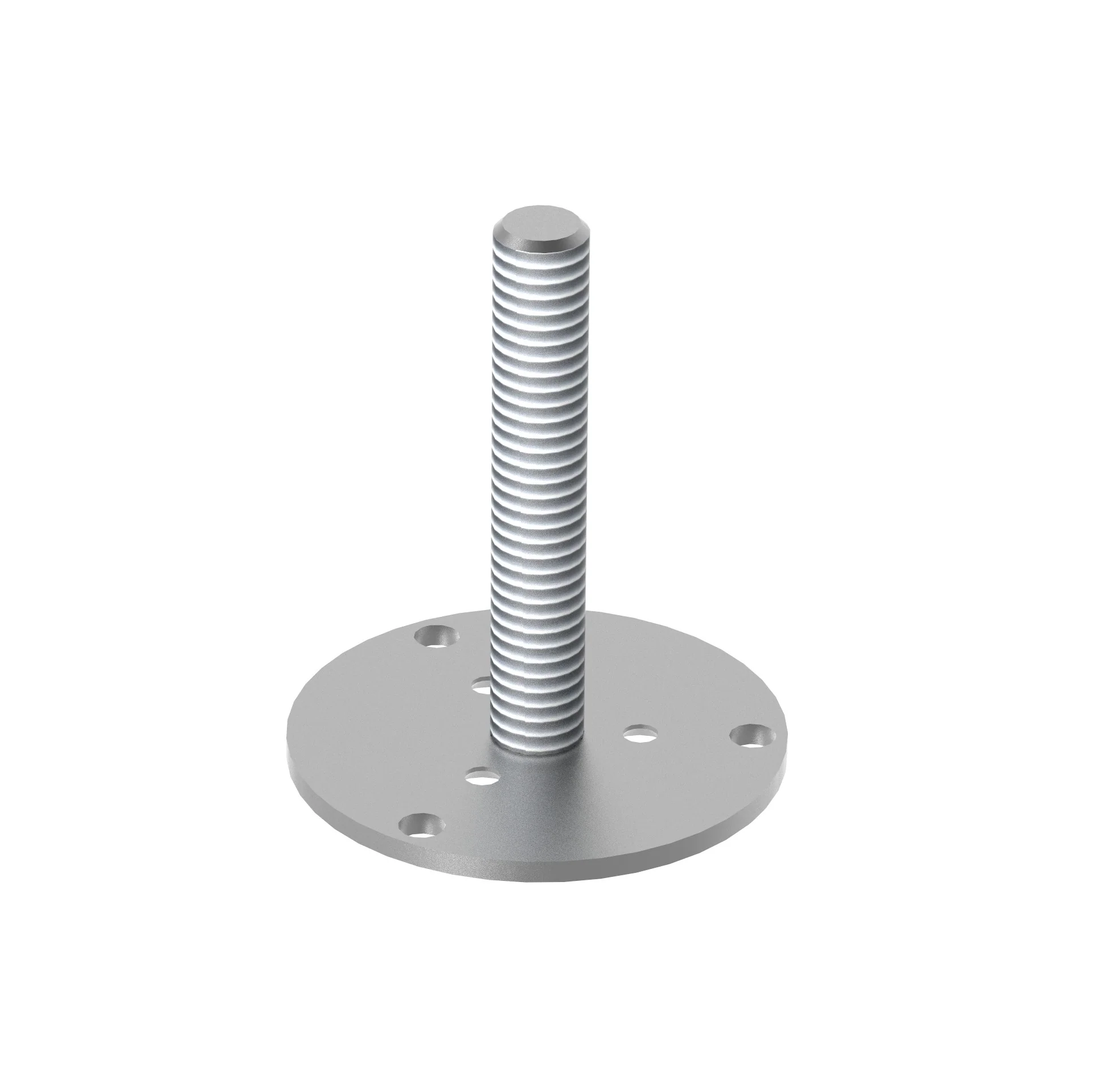 Upper anchoring - wooden pole