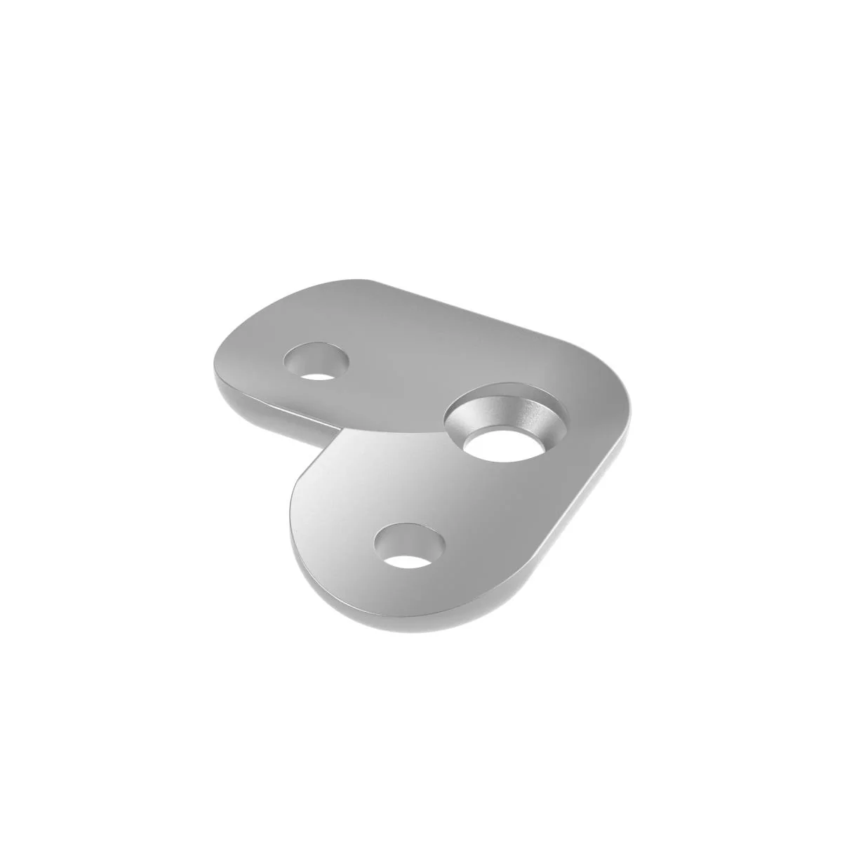 Handrail saddle AISI316, D48,3mm/90st°