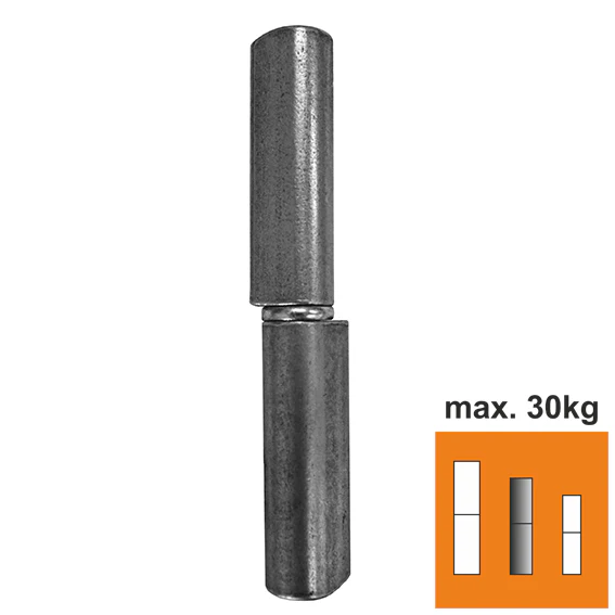 Weldable hinge D16, L140mm - Image 2