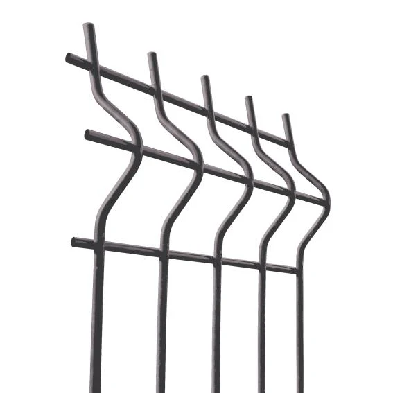 Welded fence panel 3D ZnPVC 2500x1530x4mm anthracite