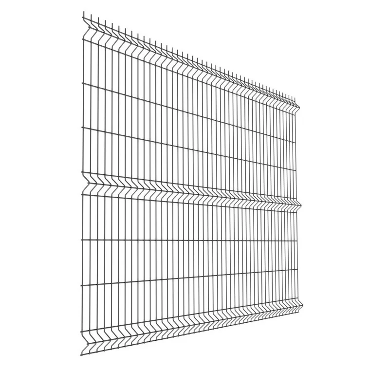 Welded fence panel 3D ZnPVC 2500x1530x4mm anthracite - Image 4