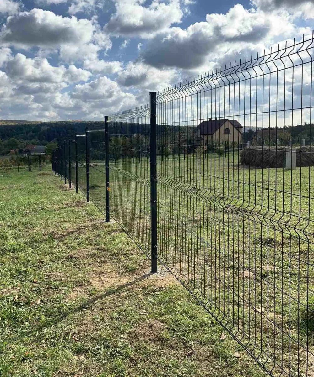 Welded fence panel 3D ZnPVC 2500x1530x4mm anthracite - Image 5