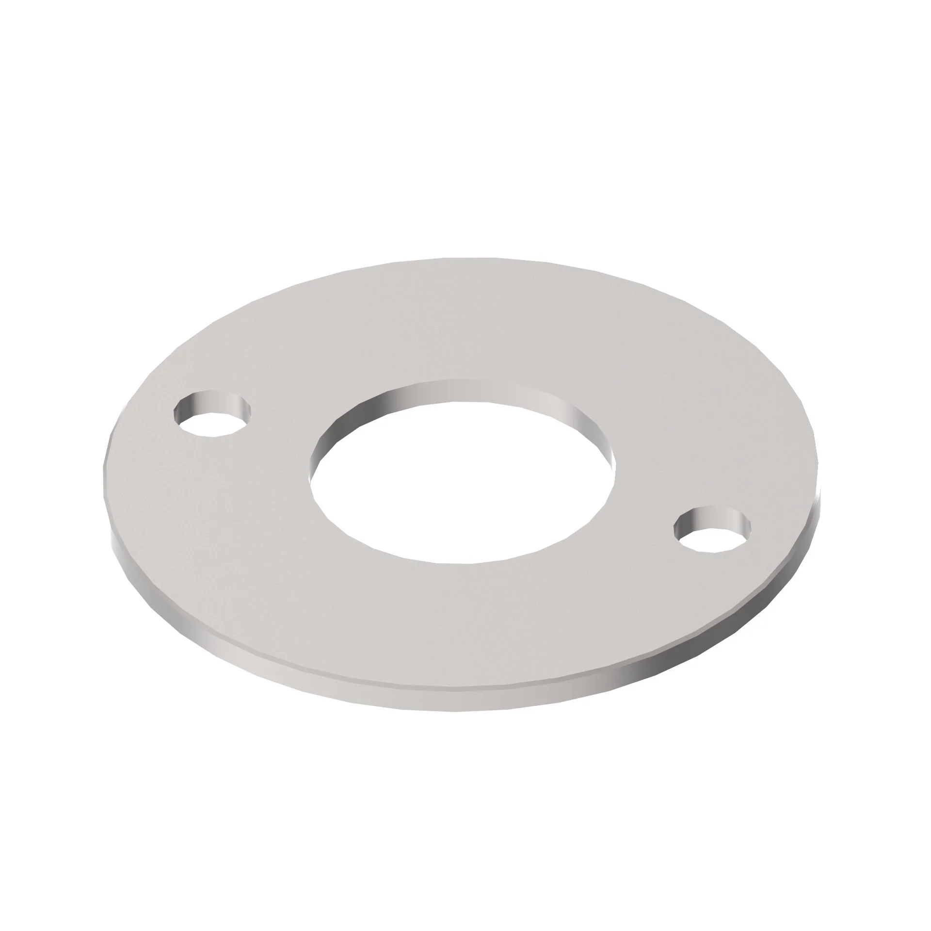 Welding blind plate AISI304, D100/42,4mm, 2xd11, t