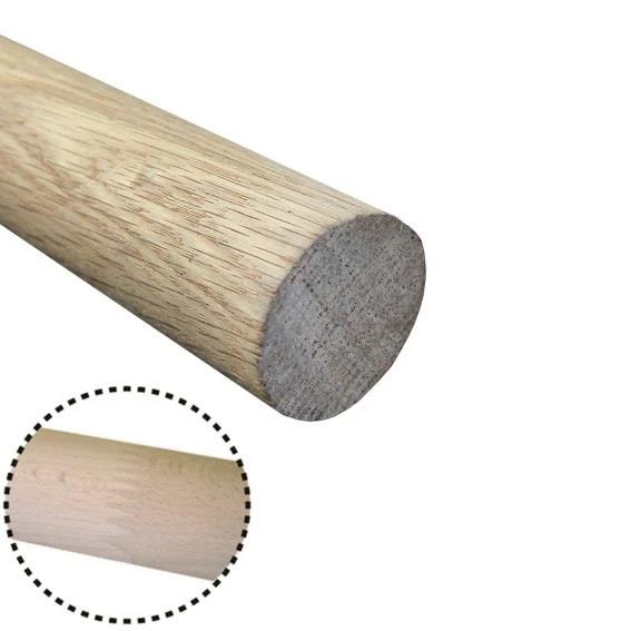 Wooden handle - OAK, FINGER-JOINTED
