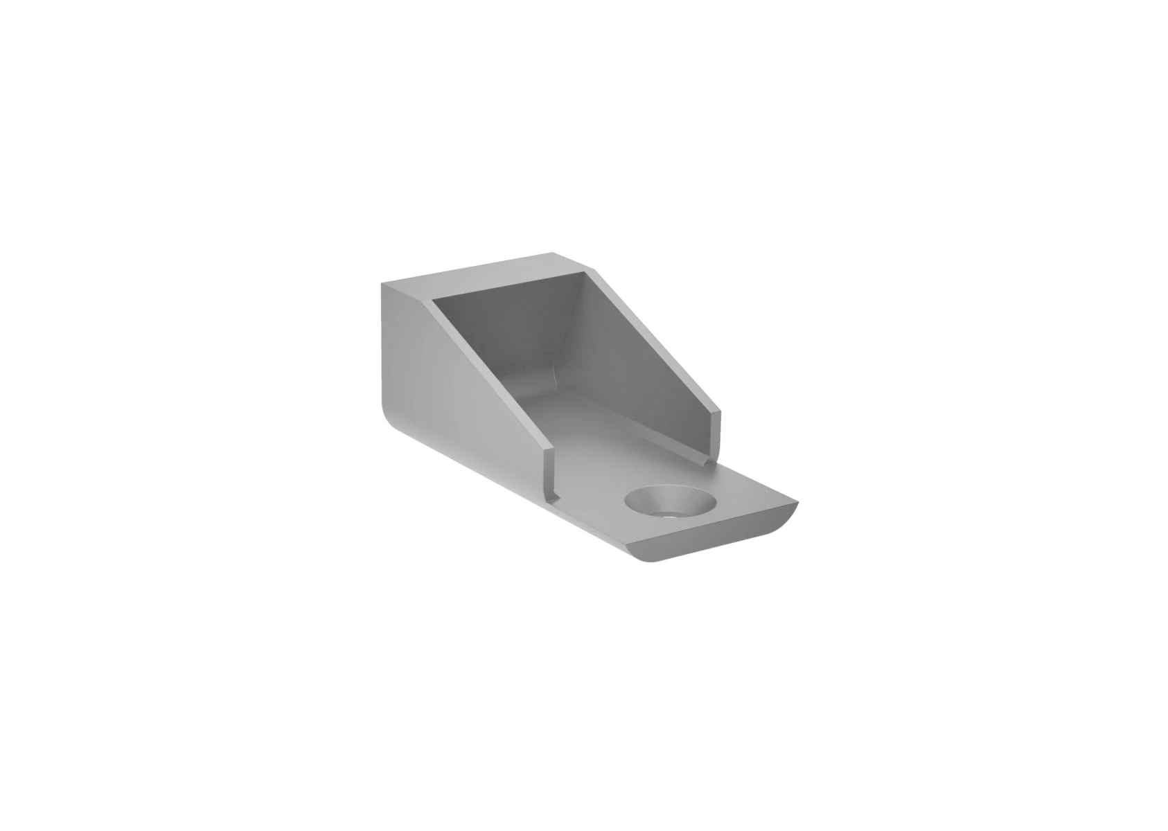 Glass stop for AL profile