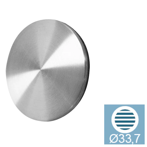 Stainless steel end cap - Image 2