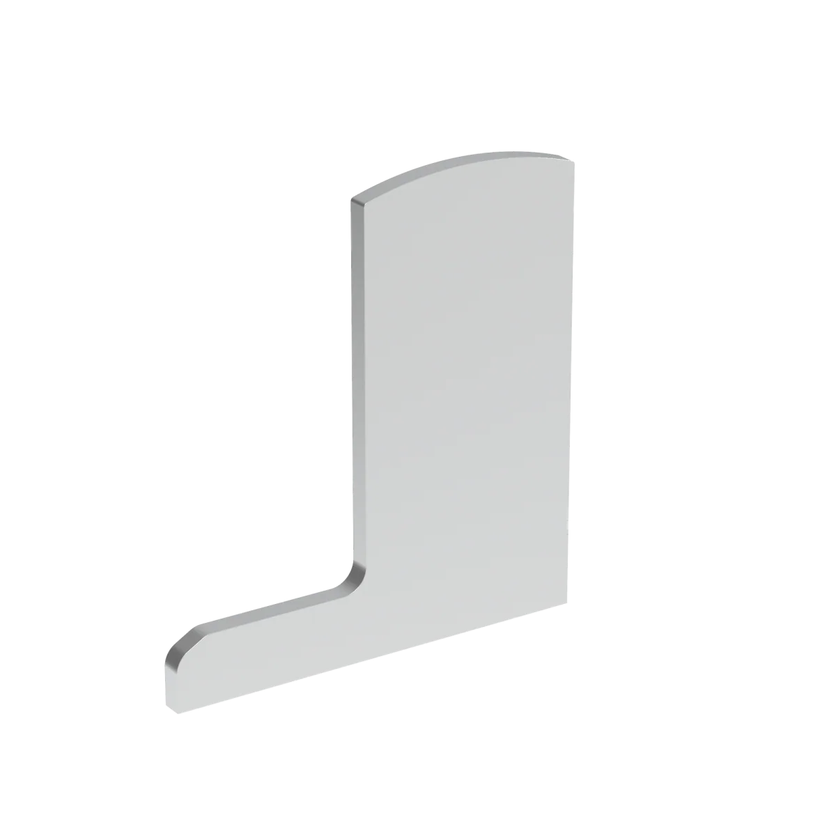 End cap for profile Al/0006-UNO-S-E